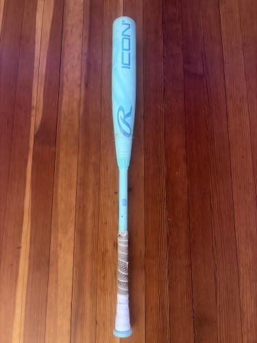 2026 Rawlings Icon Composite BBCOR Certified Bat (-3) 29 oz 32" (Used)