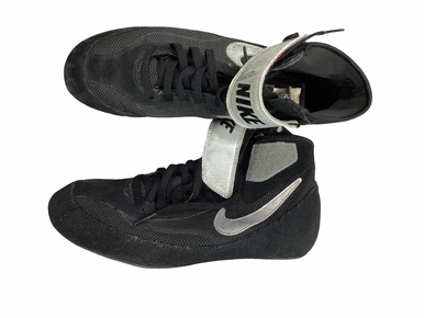 Used Nike Wrestling Shoes Black Senior 7.5 11613-s000184017