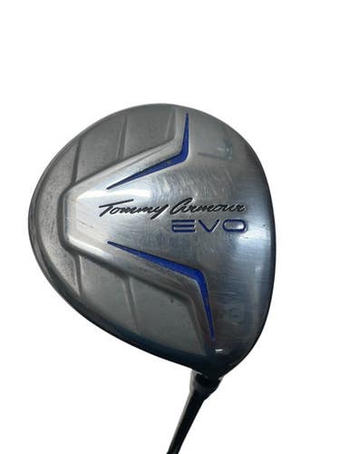 Used Tommy Armour Evo Mens Fairway Wood Rh Black 3 Wood 11835-s000209239