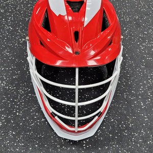 Used Cascade Xrs Pro Lacrosse Helmet Red One Size 11849-s000040833