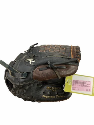 Used Rawlings Player Series Bb Sb Glove Rh Throw Black 11" 11613-s000184063
