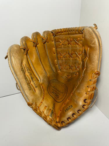 Vintage Sears Ted Williams Model 400 Baseball Glove LHT 12 Inch Selected Cowhide