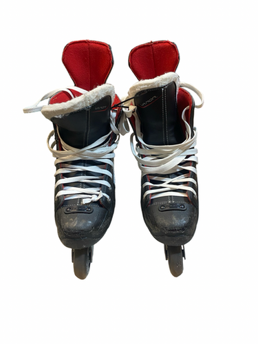 Used Bauer Vapor Xr 300 Senior Roller Quad Skates Black Senior 6 11706-s000379588