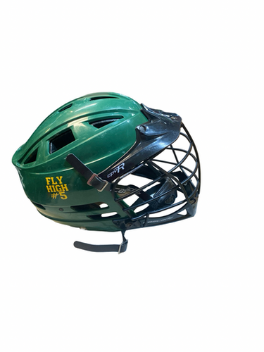 Used Cascade Green Lacrosse Helmet Lacrosse Helmet Green Lg 11706-s000379582