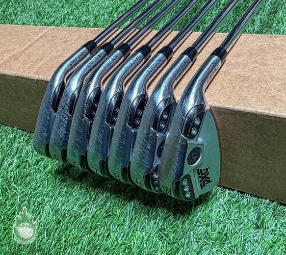 Used PXG 0311P Forged Gen 5 Irons 4-PW KBS Tour Lite Stiff Flex Steel Golf Set