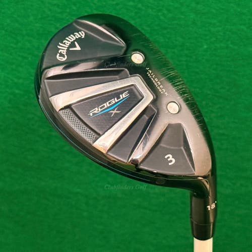 Callaway Rogue X 18 3 Hybrid Aldila Rogue Silver 95 MSI 85H-S Graphite Stiff