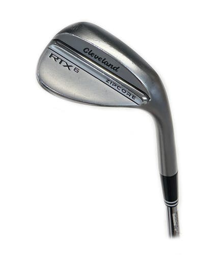 Cleveland RTX6 Zipcore Mid Grind 56*/10* Sand Wedge Steel True Temper Spinner