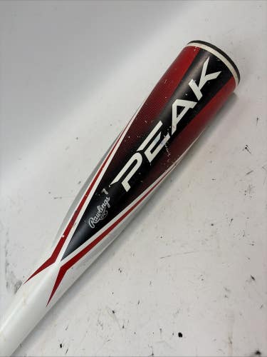 Rawlings Peak Alloy Baseball Bat, 27/16 (-11), 2 5/8"