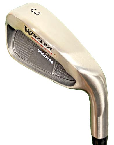 Warrior Golf DCP Grooves 3 Iron Men's RH Regular Steel 39 Nice Original Grip