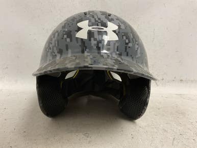 Used Under Armour Uabh2-110t Batting Helmet No Mask Camouflage Xs S 11855-s000205409