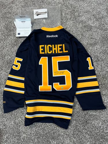 Jack Eichel Signed Buffalo Sabres Jersey w/COA