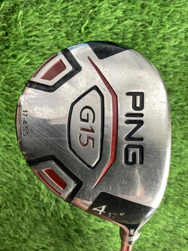 Ping G15 Fairway 4 Wood 17* With Regular Graphite Shaft