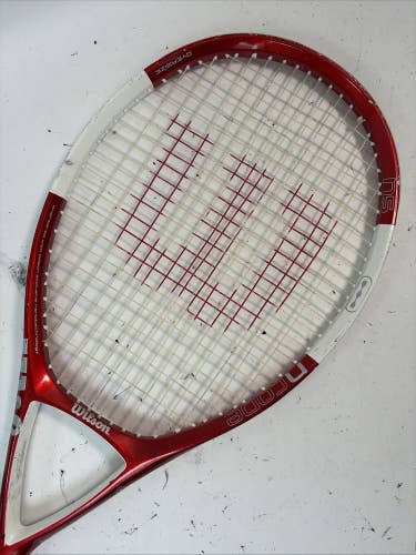 Wilson nCode n5 Oversize Tennis Racket, 4 1/2" Grip