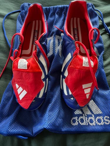 Blue Men's Size M 10.0 (W 11.0) Adidas Predator mania Cleats (New)