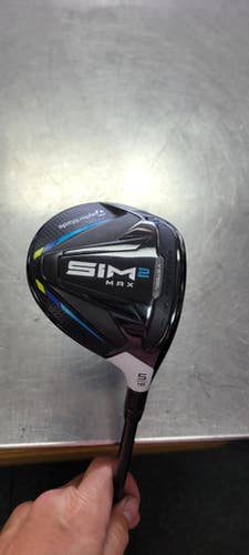 Used Taylormade Sim 2 Max Mens Fairway Wood Rh 5 Wood 11497-s000158796