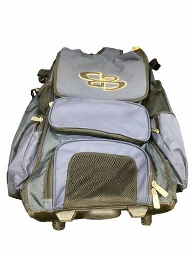 Used Boombah Boombag Wheeled Bag Bb Sb Player Wheeled Bag Navy Blue 11613-s000184147