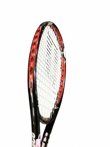 Used Prince 03 Red Adult Tennis Racquet Black 4 5 8" 11613-s000184111