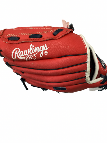 Used Rawlings Players Series Bb Sb Glove Lh Throw Red 10" 11613-s000184088