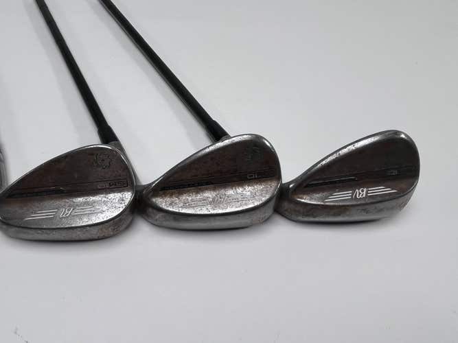 Titleist Vokey SM10 Raw Wedge Set 52* 12 | 56* 10 | 60* 4 DG S400 Black Stiff RH