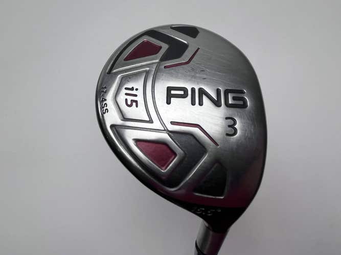 Ping i15 3 Fairway Wood 15.5* UST Mamiya Proforce 75 Regular Graphite Mens RH