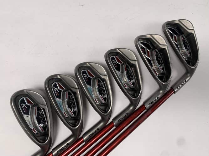 Ping G15 Iron Set 6-PW+GW Black Dot TFC 149 I Regular Graphite Mens RH