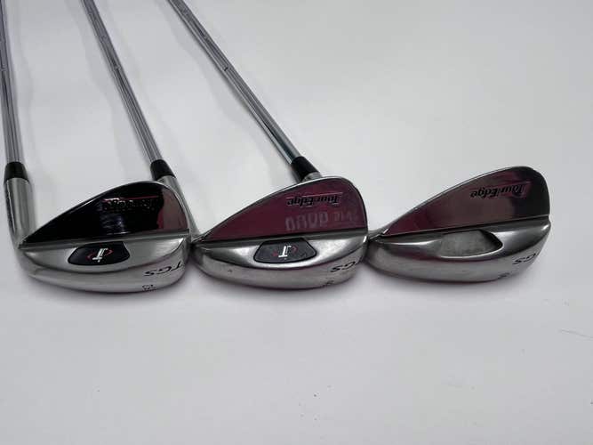 Tour Edge Tour Grind 431 Wedge Set 52* 56* 60* Wedge Steel Mens RH