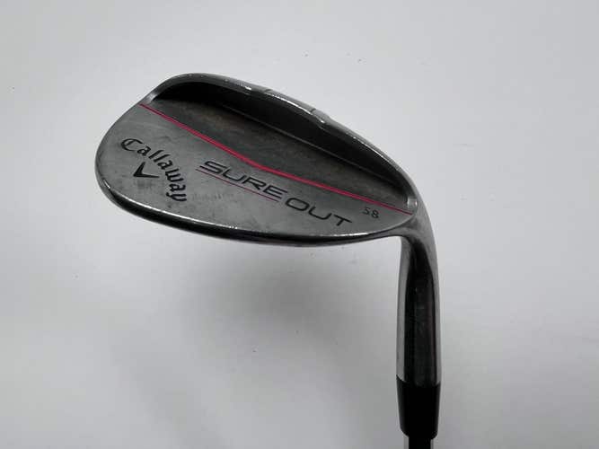 Callaway Sure Out Lob Wedge LW 58* KBS 90 Wedge Steel Mens RH