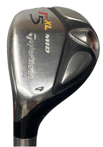 TaylorMade R5 XL Mid 4 Hybrid 22 LH Hyperlite XL Stiff Graphite 39.5" New Grip