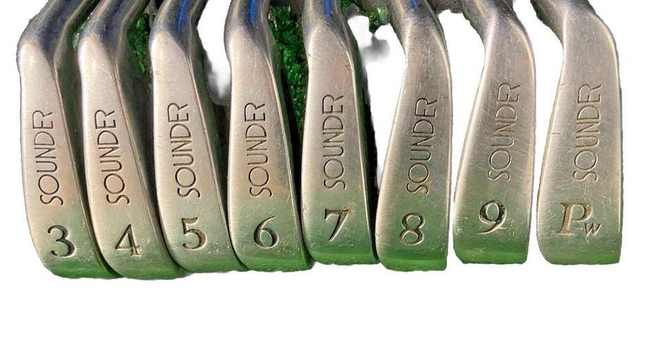 Sounder Triad Iron Set 3-PW Men's RH Brunswick Regular Steel 5i/37.5" Nice Grips