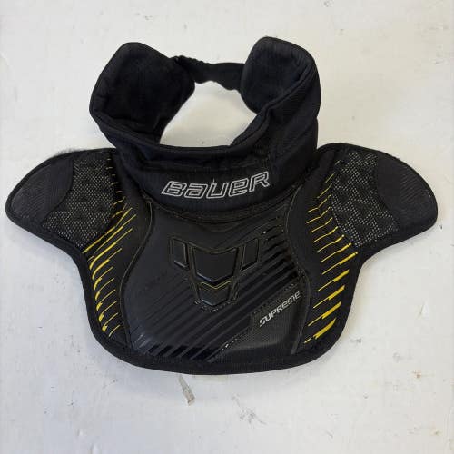 Junior Size S/M Bauer Supreme Ice Hockey Goalie Neck Guard