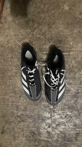 Black Men's Size M 11.5 (W 12.5) Adult Adidas Adizero Low Top Molded Cleats (Used)