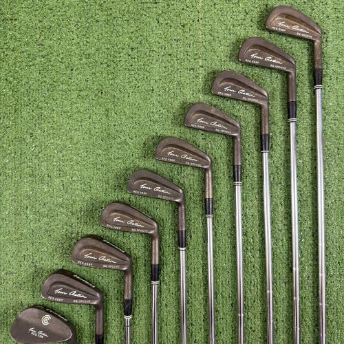 Cleveland Tour Action TA Reg 588P Raw Iron Set 2-PW SW Dynamic Gold S400 Stiff