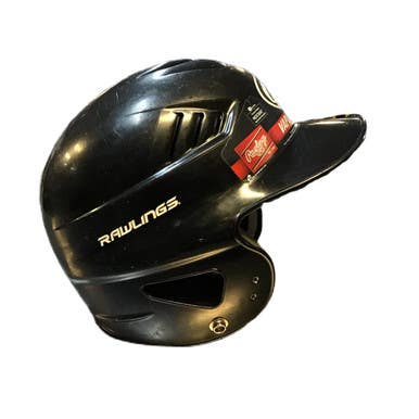 Used Rawlings Cftbh-r1 Batting Helmet No Mask Black One Size 11730-s000072204