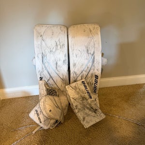 35" Bauer Vapor X5 Pro Goalie Leg Pads (Used)