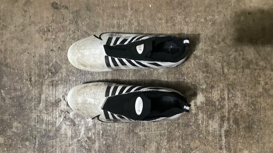 Black Men's Size M 11.5 (W 12.5) Adult Nike Vapor Edge Pro 360 Low Top Molded Cleats (Used)