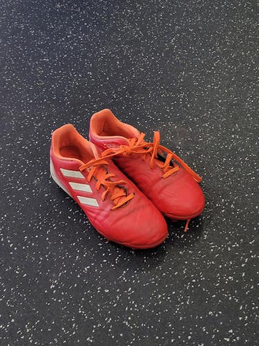 Used Adidas Soccer Cleats Red Junior 02 11849-s000040902