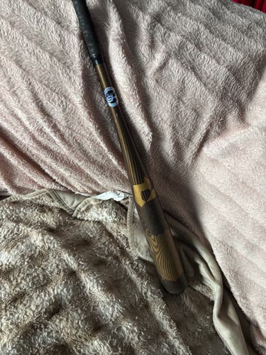 2024 DeMarini Voodoo One Alloy BBCOR Certified Bat (-3) 30 oz 33" (Used)