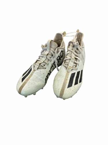 Used Adidas Adult Fb Cleats White Senior 8 11682-s000134291