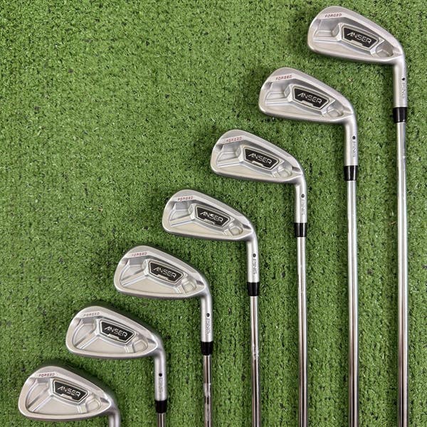 Ping Anser 2013 Forged Iron Set Project X 6.0 Rifle Black Dot