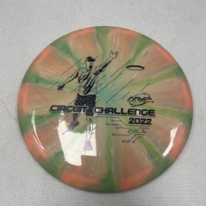 Used Mvp Circuit Challenge 2022 Disc Golf Driver Orange 11490-s000274402