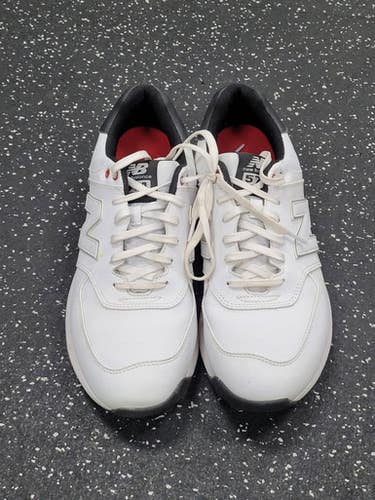 Used New Balance Mens Golf Shoes White Senior 11 11849-s000040953