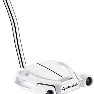Taylor Made Spider Ghost White Putter (Mallet, Double Bend) 2024 NEW