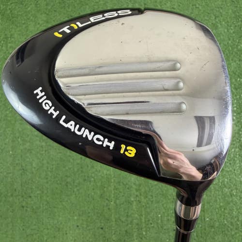 Teeless (T) Less High Launch 13 Driver Wood Graphite 50g R2 Senior Flex 43.25