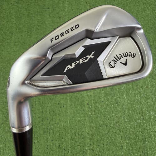 Callaway Apex 19 7 Iron Demo Elevate MPH 95g Regular Flex Left Handed +1 Long