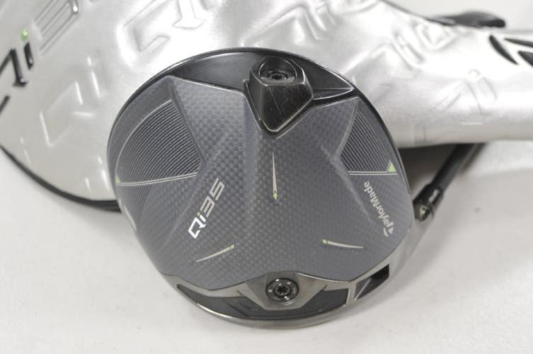 LEFT HANDED TaylorMade Qi35 10.5* Driver Stiff Flex HZRDUS Black 6.0 60g #221494