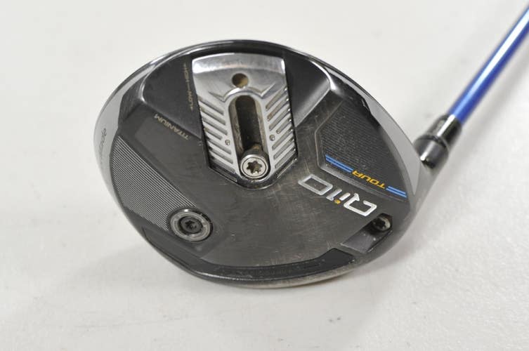 LEFT HAND TaylorMade Qi10 Tour 3-15* Fairway Wood Regular Flex Graphite #221574