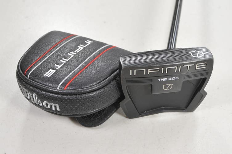 Wilson Infinite Zero Torque The 606 34" Putter RH Steel with Cover # 221510