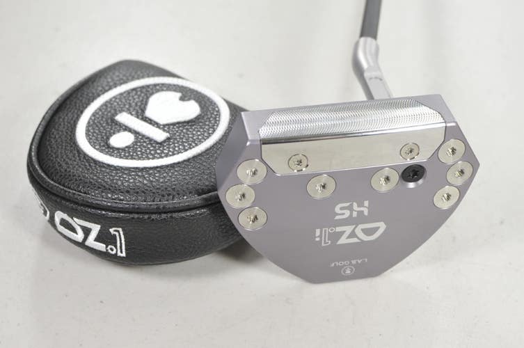 LAB Golf OZ.1i HS with TPT Shaft 36.5" 71* Putter RH Graphite with Cover #221469