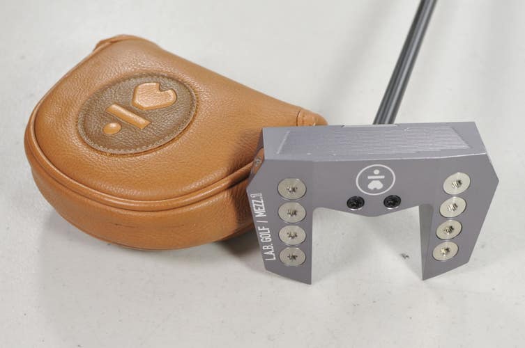 LAB Golf MEZZ.1 37" 70* Putter Right GEARS Graphite with Cover #221445