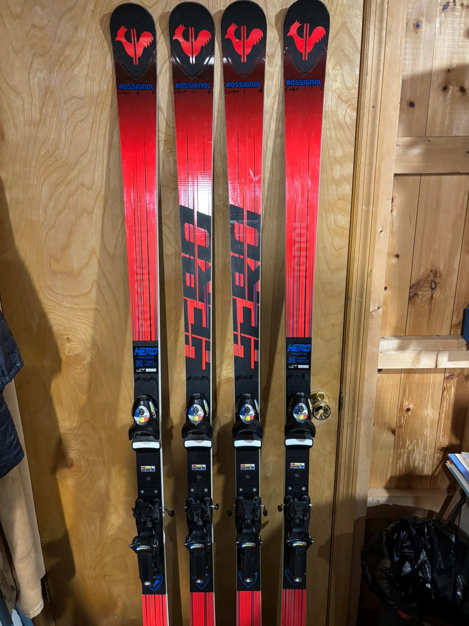 Rossignol Super G 193 Skis with spx15 bindings | SidelineSwap